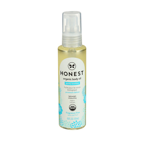 The Honest Company, Organic Body Oil, 4 Oz