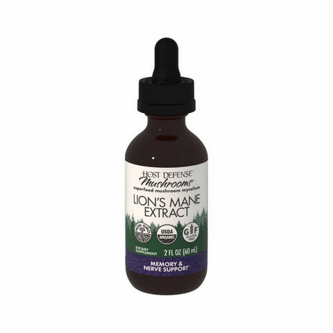 Host Defense, Lion's Mane Extract, 2 Fl Oz