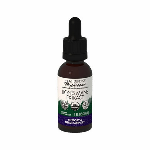 Host Defense, Lion's Mane Extract, 1 Fl Oz