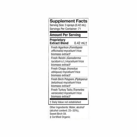 Host Defense, MycoShield Spray Winter Mist, 1 Fl Oz