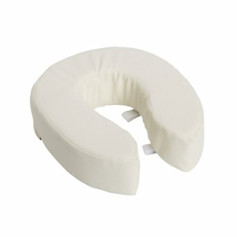 Mabis Healthcare, Toilet Seat Cushion DMI 4 Inch Height White Without Stated Weight Capacity, 1 Each