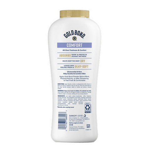 Gold Bond, Body Powder Gold Bond Ultimate 10 oz. Fresh Scent Shaker Bottle Corn Starch / Sodium Bicarbonate /, 10 Oz
