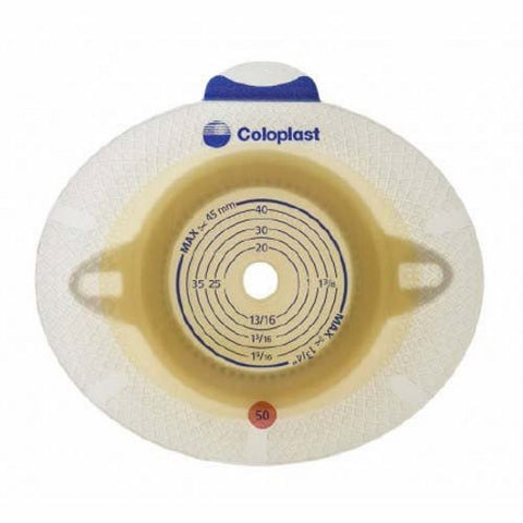 Coloplast, Ostomy Barrier SenSura Click Xpro Trim To Fit, Extended Wear Double Layer Adhesive 2-3/4 Inch Flang, Box Of 5