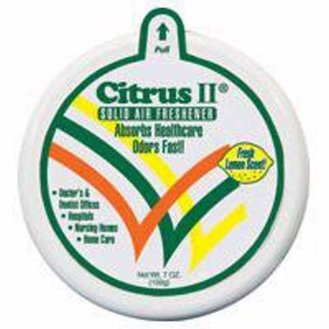 Citrus Li, Air Freshener Citrus II Oil Based Solid 8 oz. NonSterile Box Fresh Lemon Scent, 8 Oz
