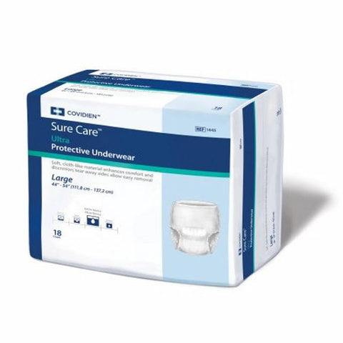 Cardinal, Unisex Adult Absorbent Underwear Pull On with Tear Away 1445, Count of 18
