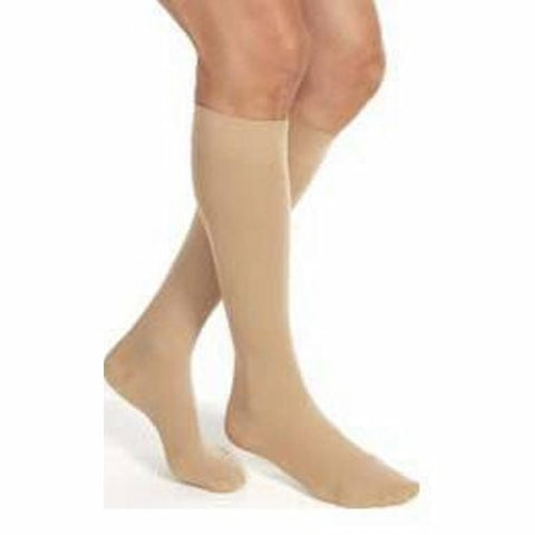 Jobst, Compression Stockings JOBST Relief Knee High Medium Black Closed Toe, 1 Pair
