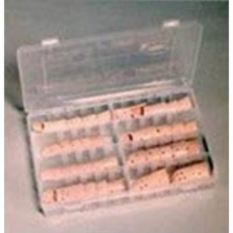 Brownmed, Finger Splint Kit Plastalume Stax 30 Plastic Left or Right Hand Beige Assorted Sizes, Count of 1