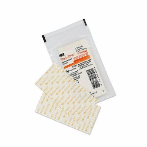 3M, Skin Closure Strip 1/4 X 4 Inch Nonwoven Material Reinforced Strip White R1546, 1 Pack