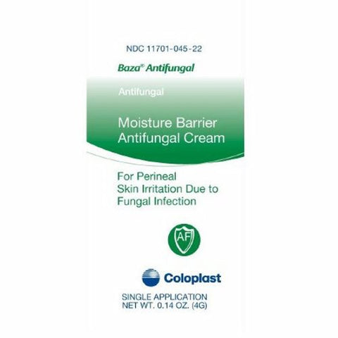 Coloplast, Antifungal Baza 2% Strength Cream 4 Gram Individual Packet, Count of 300