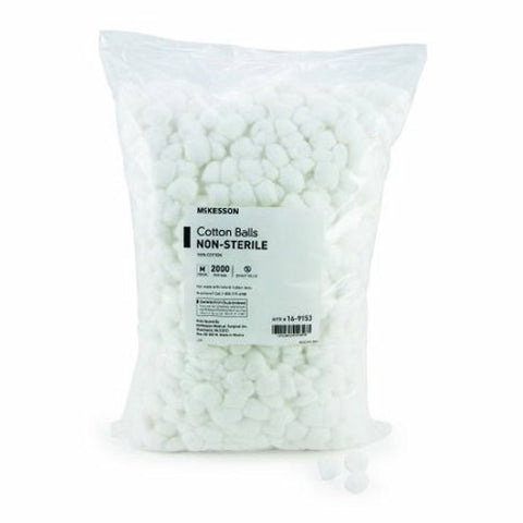McKesson, Cotton Ball Medium NonSterile 16-9153, Count of 2000