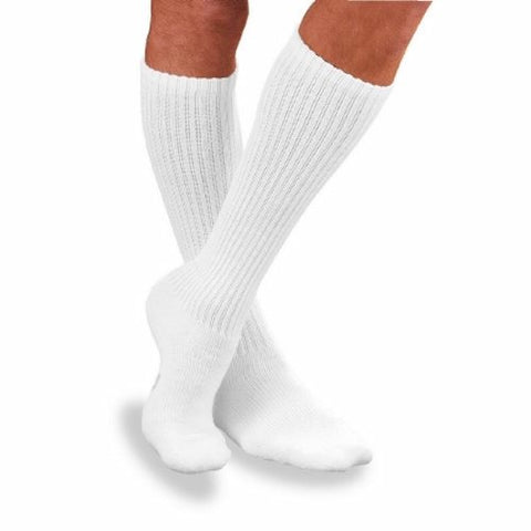 Jobst, Diabetic Compression Socks JOBST Sensifoot Knee High Small White Closed Toe, 1 Pair