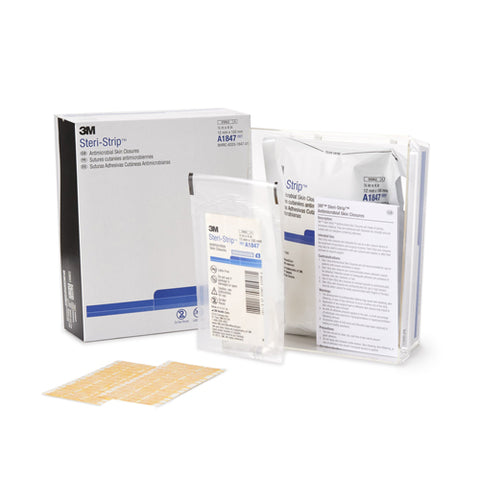 3M, Steri-Strip Antimicrobial 1/2 X 4 Inch, Count of 1