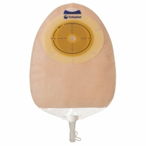 Coloplast, Urostomy Pouch SenSura One-Piece System 10-3/8 Inch Length, Maxi 1 Inch Stoma Drainable Flat, Pre-C, Box Of 10