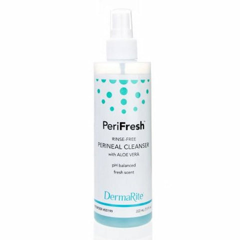 DermaRite, Rinse-Free Perineal Wash PeriFresh Liquid 7.5 oz. Pump Bottle Fresh Fruit Scent, Count of 48