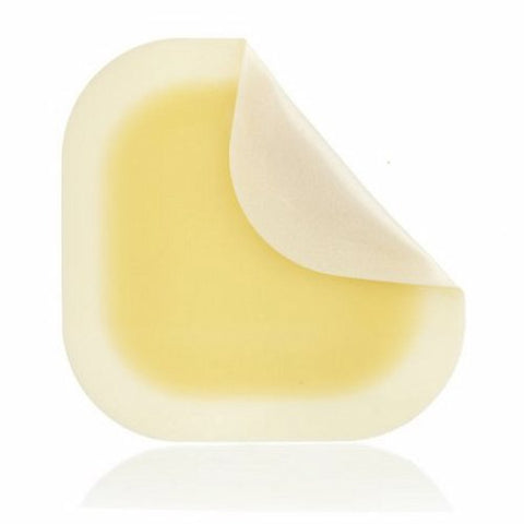 DermaRite, Hydrocolloid Dressing DermaFilm HD 4 X 4 Inch Square Sterile, Box Of 5