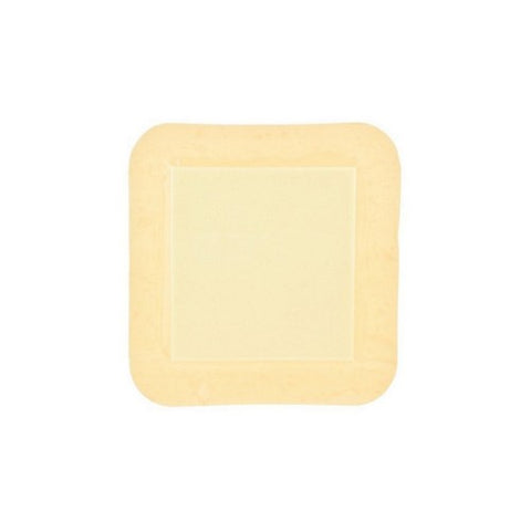 DermaRite, Foam Dressing DermaLevin 6 X 6 Inch Square Adhesive with Border Sterile, Count of 1