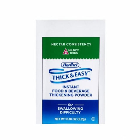 Hormel, Food and Beverage Thickener Thick & Easy 16 oz. Container Individual Packet Unflavored Powder Necta, Count of 100