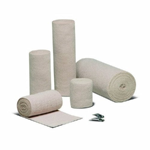 Hartmann Usa Inc, Elastic Bandage REB LF 3 Inch X 5 Yard Standard Compression Clip Detached Closure Tan NonSterile, Count of 60