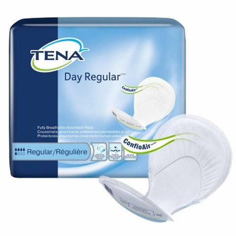 Tena, Bladder Control Pad TENA Day Regular 24 Inch Length Moderate Absorbency Dry-Fast Core One Size Fits, Case Of 2