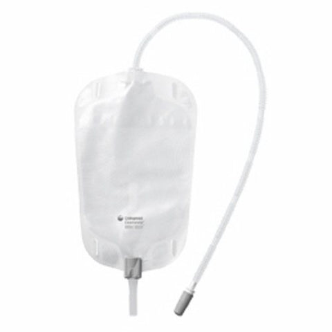 Coloplast, Urinary Leg Bag Conveen Security+ Anti-Reflux Valve / Clamp Valve NonSterile 500 mL Vinyl / Flocked, 500 Ml, Box Of 10
