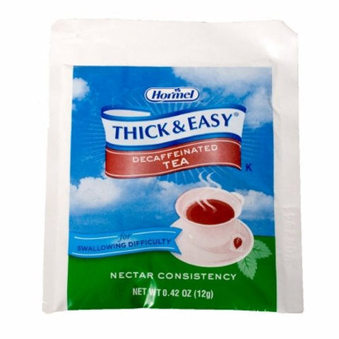 Hormel, Thickened Beverage Thick & Easy Tea 12 Gram Container Individual Packet Tea Flavor Ready to Mix Nec, Count of 72