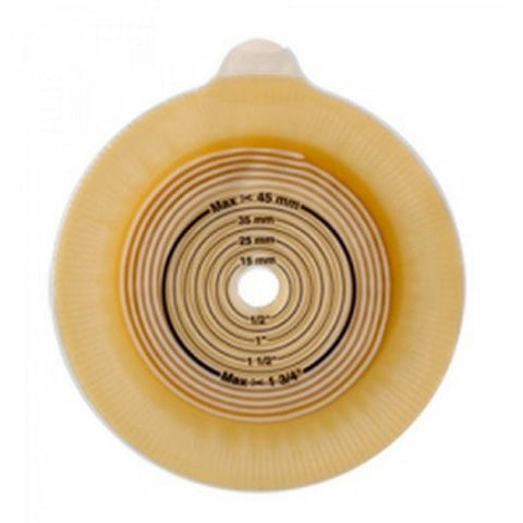 Coloplast, Ostomy Barrier Assura Trim to Fit, Long Lasting Wear, Flexible 2-3/8 Inch Flange Blue Code 5/8 to 1, Box Of 5