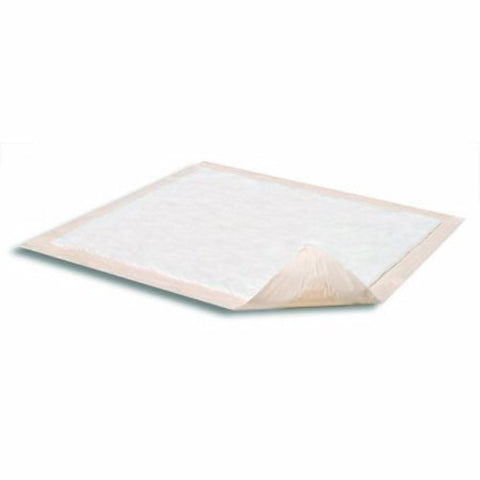 Attends, Underpad Attends 30 X 30 Inch Disposable Polymer Moderate Absorbency, Case Of 15