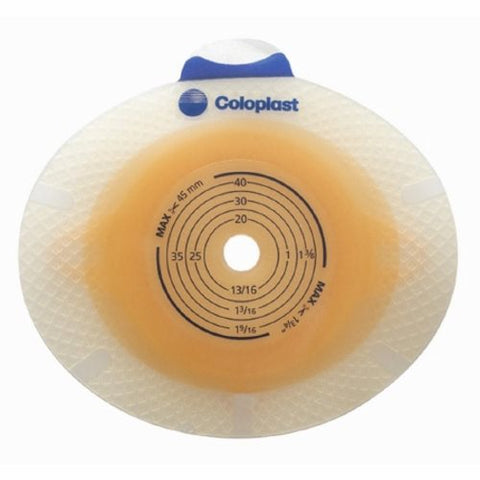 Coloplast, Ostomy Barrier SenSura Click Trim to Fit, Standard Wear Green Code 5/8 to 7/8 Inch Stoma, Box Of 5