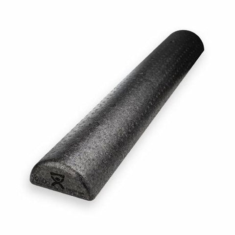 Fabrication Enterprises, Therapy Foam Roller CanDo Slim Half-Round Black EPP Foam 6 X 36 Inch, 1 Each