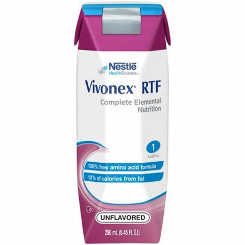 Nestle Healthcare Nutrition, Tube Feeding Formula Unflavored Liquid Carton 10043900362509, 250 Ml
