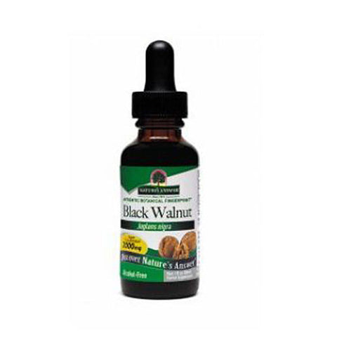 Nature's Answer, Black Walnut Hulls Alcohol Free Extract, 1 Oz