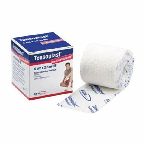 Bsn-Jobst, Elastic Adhesive Bandage Tensoplast 2 Inch X 5 Yard Medium Compression No Closure White NonSterile, Count of 36