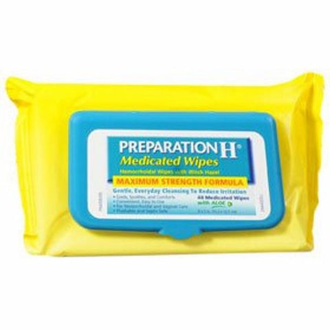 Advil, Hemorrhoid Relief Preparation H Pad 48 per Box, Box Of 1