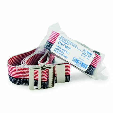 McKesson, Gait Belt 60 Inch Length Stars and Stripes Design 861, Count of 1