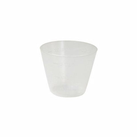 Dynarex, Graduated Medicine Cup Dynarex 1 oz. Clear Plastic Disposable, Case Of 50