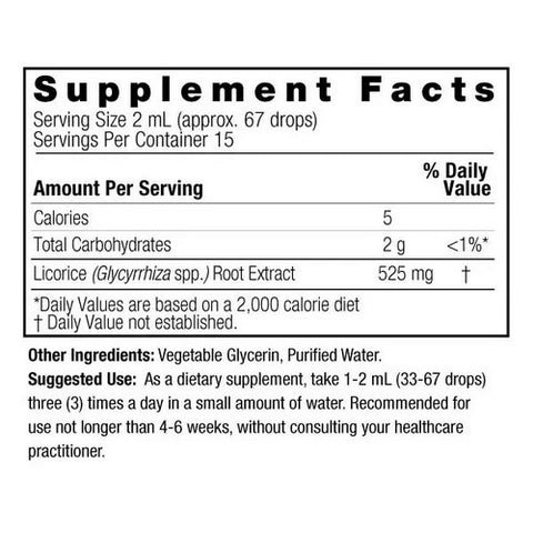 Nature's Answer, Licorice Root, ALCOHOL FREE, 1 OZ