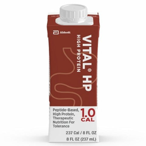 Abbott Nutrition, Oral Protein Supplement Vital  High Protein Unflavored 8 oz. Container Carton Ready to Use, 8 Oz