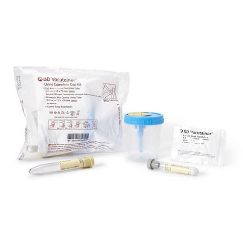 Becton Dickinson, Urine Specimen Kit Plastic Collection Cup 364956, Count of 50