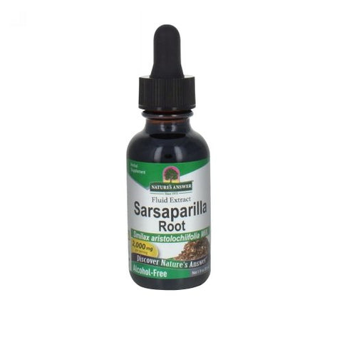 Nature's Answer, Sarsaparilla Root, ALCOHOL FREE, 1 OZ