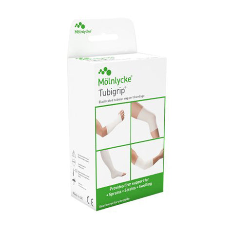Molnlycke, Elastic Tubular Support Bandage 3-1/2 Inch X 1 Yard Large Ankle 1528, Box Of 12