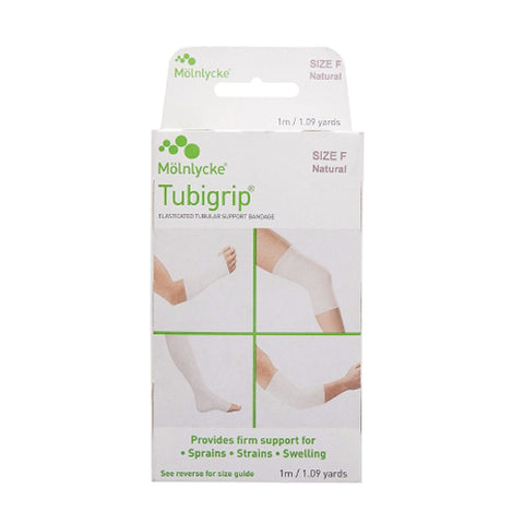 Molnlycke, Elastic Tubular Support Bandage 4 Inch X 1 Yard Large Knee 1523, Box Of 12