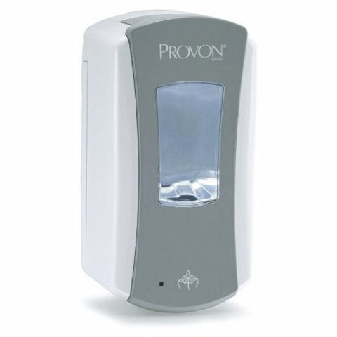 Gojo, Hand Hygiene Dispenser Provon LTX-12 Gray / White Plastic Motion Activated 1200 mL Wall Mount, Count of 4
