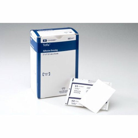 Cardinal, Island Dressing 2 X 3 Inch Rectangle Sterile Film Backing 6017, Count of 1