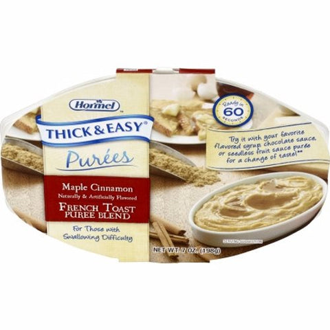 Hormel, Thickened Food Tray Maple Cinnamon French Toast Flavor 160742, Count of 7