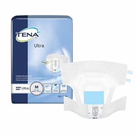 Tena, Unisex Adult Incontinence Brief, Case Of 8