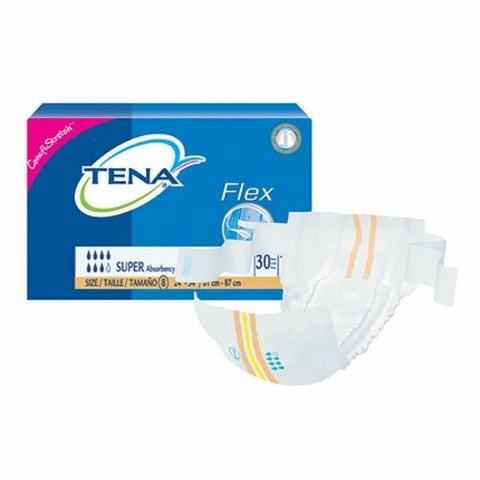 Tena, Unisex Adult Incontinence Belted Undergarment TENA Flex Super Size 8 Disposable Heavy Absorbency, Case Of 3