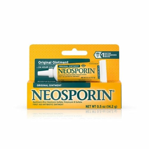 Neosporin, First Aid Antibiotic Neosporin Ointment 0.5 oz. Tube, Count of 72