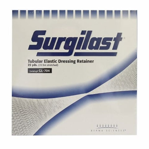 Dermascience, Tubular Bandage Surgilast Large Hand, Arm, Leg, Foot Elastic 12-1/4 Inch X 25 Yard Size 4, Box Of 1