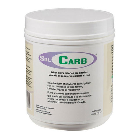 Epic Pharmaceutical, Oral Supplement / Tube Feeding Formula SolCarb Unflavored 454 Gram Container Jar Powder, 16 Oz