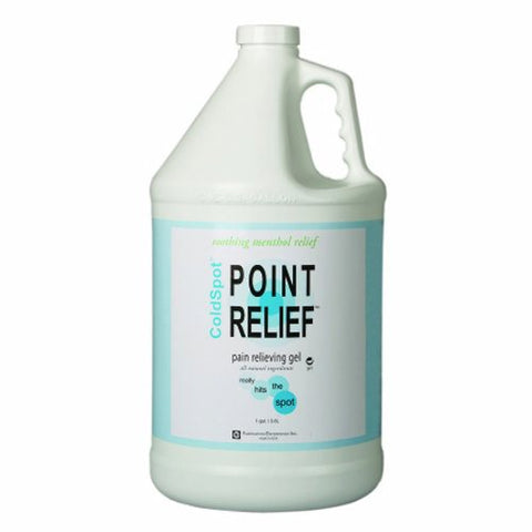 Fabrication Enterprises, Topical Pain Relief Point Relief ColdSpot 0.06% - 12% Strength Capsaicin / Menthol Topical Gel 1 ga, 1 Gallon